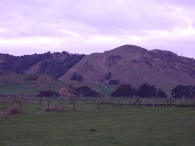 Land Hill Country Dusk