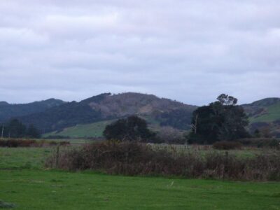 Land Overcast Hill Country View