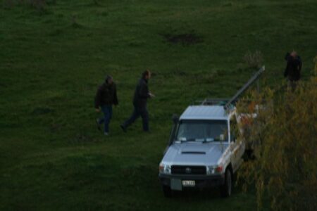People Farm Staff Ute Paddock